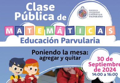 Clase pública de matemáticas educación parvularia